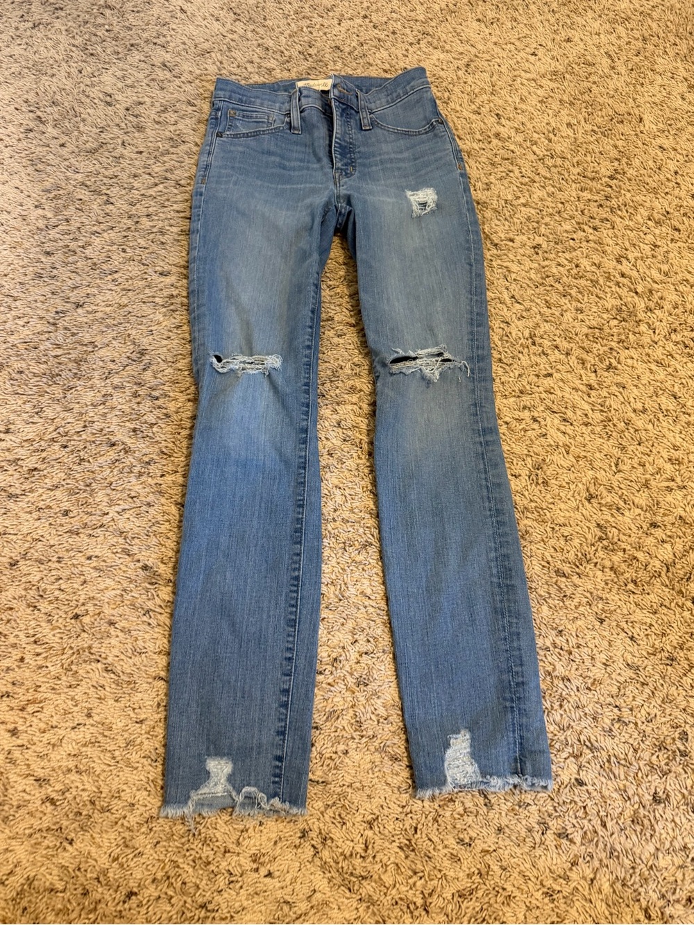 Madewell Distressed Skinny Jeans - Size 25